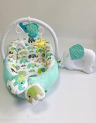 MYKIDS Babynest Plush 0154 Elephant Blue