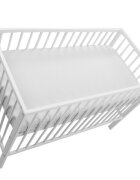 MYKIDS Cearceaf cu elastic alb 120x70