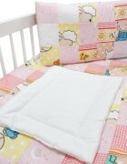 MYKIDS Lenjerie Mini Patratel multicolor girl 4 piese 120x60