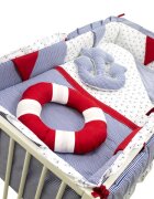 MYKIDS Lenjerie Ocean 9 Piese 120x60 cm