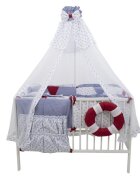 MYKIDS Lenjerie Ocean 9 Piese 120x60 cm