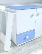 MYKIDS Mobilier camera copii si bebelusi Lucky alb-antik