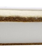 MYKIDS Saltea Fibra Cocos Merinos 120x60x11 cm
