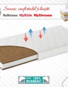 MYKIDS Saltea Fibra Cocos MyDreams 105x70x8 cm