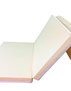 MYKIDS Saltea pliabila din spuma poliuretanica 120x60x5 cm Galbena