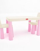 MYKIDS Set masa copii si scaune 0468012 Light Pink
