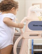 MYKIDS Tobogan cu legan cos de baschet castel L-AFE03 Blue