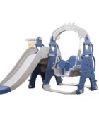 MYKIDS Tobogan cu legan cos de baschet castel L-AFE03 Blue