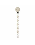 NATTOU Clema pentru suzeta cu margele 30x7x18 cm neutrualb