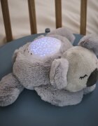 NATTOU Lampa de veghe cu proiectii melodii si sunete albe 22x25x9 cm Koala gri
