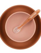 NATTOU Set de masa 4-36 luni+ portocaliu