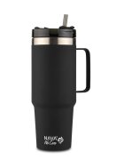 NAVA Cana termoizolanta calatorii Negru 900 ml
