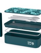 NAVA Lunchbox We Care 650 ml albastru