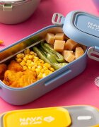 NAVA Lunchbox We Care 800 ml albastru