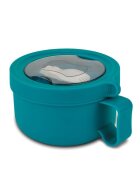 NAVA Recipient rotund pentru alimente din otel inoxidabil We Care Verde teal 850 ml
