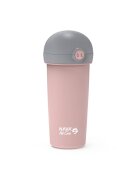 NAVA Sticla de plastic cu pai 380 ml roz
