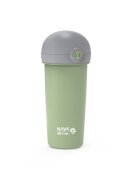 NAVA Sticla de plastic cu pai 380 ml verde