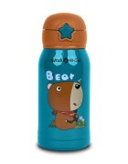 NAVA Sticla termoizolanta 500 ml urs albastru