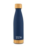 NAVA Sticla termoizolanta calatorii bambus navy 500 ml