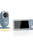 Neno Baby monitor video cu ecran mare de 5 inch Vedo Blue