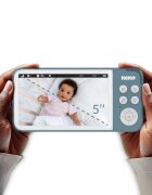 Neno Baby monitor video cu ecran mare de 5 inch Vedo Blue