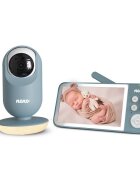 Neno Baby monitor video cu ecran mare de 5 inch Vedo Blue