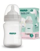 Neno Biberon cu tetina silicon anti-colici debit lent 150 ml