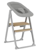 Neno Scaun de hranire multifunctional 4 in 1 Sapori Gray