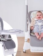 Neno Scaun de masa pentru copii Sedi gri multifunctional