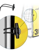 Neo Sport Covoras cu obiective pentru poarta de fotbal 215 x 150 cm