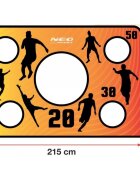 Neo Sport Covoras numerotat pentru poarta de fotbal 215 x 150 cm Neo-Sport