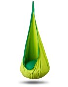 Neo Sport Hamac tip Cocoon pentru copii 140 x 55 cm Neo-Sport Cocoon Green utilizare interiorexterior capacitate maxima 80 kg husa detasabila si lavabila perna gonflabila inclusa