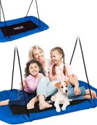 Neo Sport Leagan tip cuib pentru copii dreptunghiular XXL 110 x 70 cm 150 kg Neo-Sport Albastru