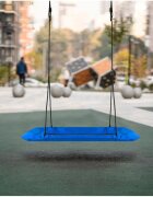 Neo Sport Leagan tip cuib pentru copii dreptunghiular XXL 110 x 70 cm 150 kg Neo-Sport Albastru