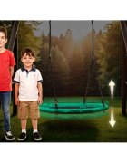 Neo Sport Leagan tip cuib pentru copii Neo-Sport 1052 Verde XXL 110 cm material impermeabil cadru din otel greutate suportata 150 kg