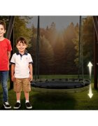 Neo Sport Leagan tip cuib pentru copii Neo-Sport 110210 Negru XXL 110 cm material impermeabil cadru din otel greutate suportata 150 kg