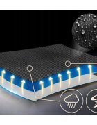 Neo Sport Leagan tip cuib pentru copii Neo-Sport Albastru XXL 100 cm material impermeabil cadru din otel greutate suportata 150 kg