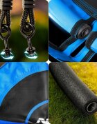 Neo Sport Leagan tip cuib pentru copii Neo-Sport Albastru XXL 100 cm material impermeabil cadru din otel greutate suportata 150 kg