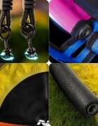 Neo Sport Leagan tip cuib pentru copii Neo-Sport Multicolor XXL 100 cm material impermeabil cadru din otel greutate suportata 150 kg