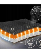Neo Sport Leagan tip cuib pentru copii Neo-Sport Portocaliu XXL 100 cm material impermeabil cadru din otel greutate suportata 150 kg