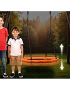 Neo Sport Leagan tip cuib pentru copii Neo-Sport Portocaliu XXL 100 cm material impermeabil cadru din otel greutate suportata 150 kg