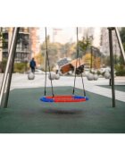 Neo Sport Leagan tip cuib pentru copii XXL 95 cm greutate admisa 150 kg Neo-Sport Rosu Albastru