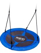 Neo Sport Leagan tip cuib pentru copii XXL 95 cmcadru din otelhusa impermeabila si rezistenta din material Oxford 600Dgreutate suportata 150 kg Neo-Sport Albastru