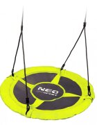 Neo Sport Leagan tip cuib pentru copii XXL 95 cmcadru din otelhusa impermeabila si rezistenta din material Oxford 600Dgreutate suportata 150 kg Neo-Sport Galben