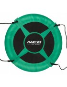 Neo Sport Leagan tip cuib pentru copii XXL 95 cmcadru din otelhusa impermeabila si rezistenta din material Oxford 600Dgreutate suportata 150 kg Neo-Sport Verde