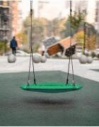 Neo Sport Leagan tip cuib pentru copii XXL 95 cmcadru din otelhusa impermeabila si rezistenta din material Oxford 600Dgreutate suportata 150 kg Neo-Sport Verde