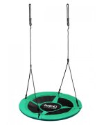 Neo Sport Leagan tip cuib pentru copii XXL 95 cmcadru din otelhusa impermeabila si rezistenta din material Oxford 600Dgreutate suportata 150 kg Neo-Sport Verde