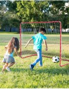 Neo Sport Poarta fotbal pentru copii 183x122x61 cm Neo-Sport cu cadru din otelplasa rezistenta4 ancore de montare incluse Footbal Play