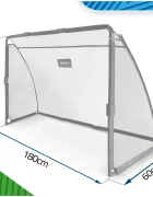 Neo Sport Poarta mare de fotbal premium 180x60x120 cm cu cadru solid din otelplasa durabilamontaj rapid
