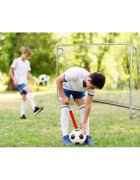 Neo Sport Poarta mare pentru fotbal Neo-Sport cu covoras numerotat 215x76x153 cm